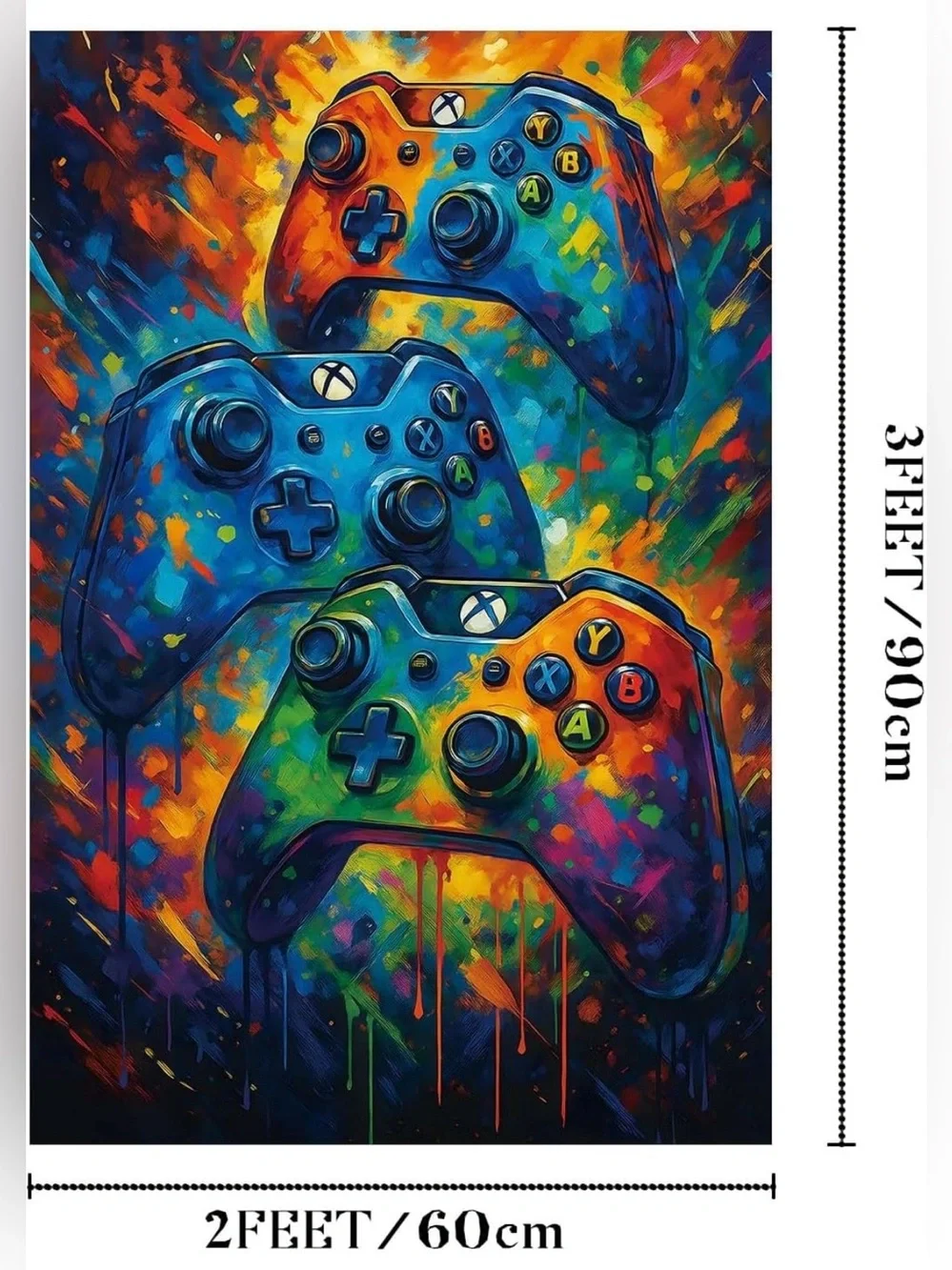 2 NEW Ejovpie Basketball & Gaming Graffiti Wall Flags